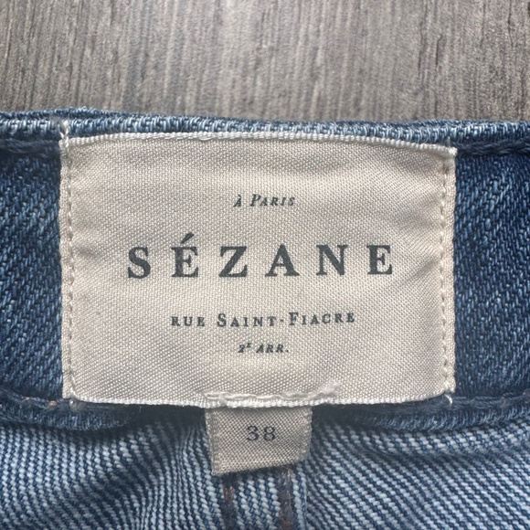 Sezane Niels Shorts Denim - Size 6/38 - Picture 5 of 7